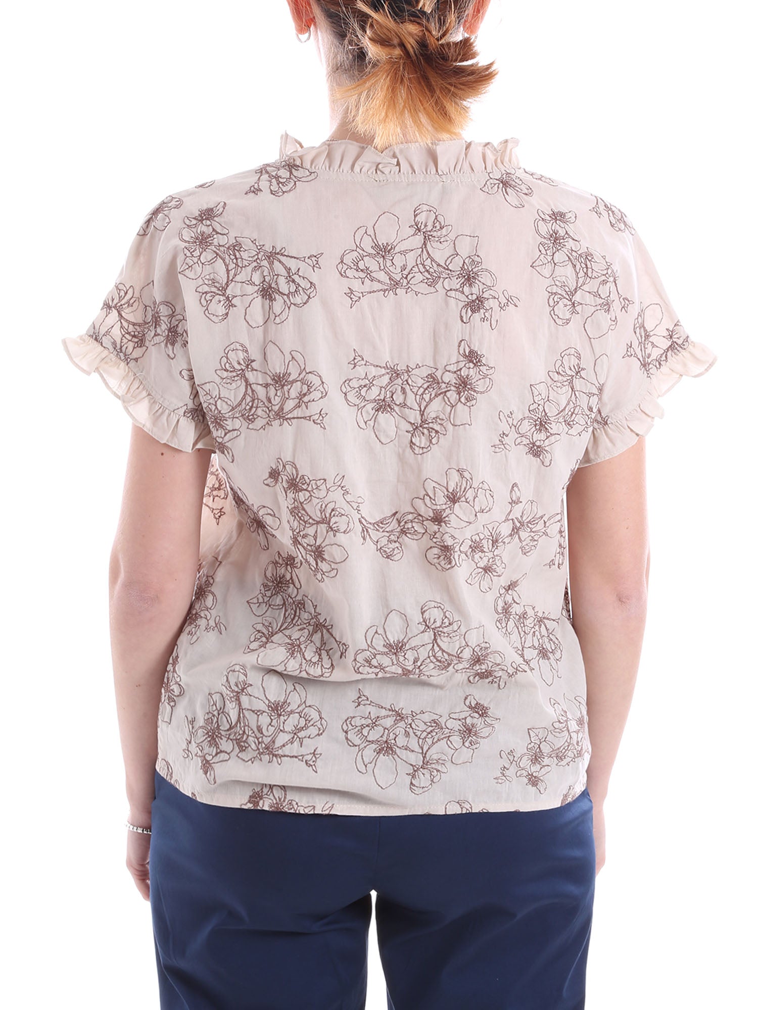 Bluse Beige Yes-zee
