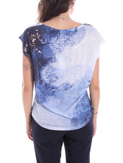 T-shirt Blu Scuro Yes-zee