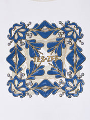 T-shirt Bianco Yes-zee