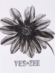 T-shirt Bianco Yes-zee