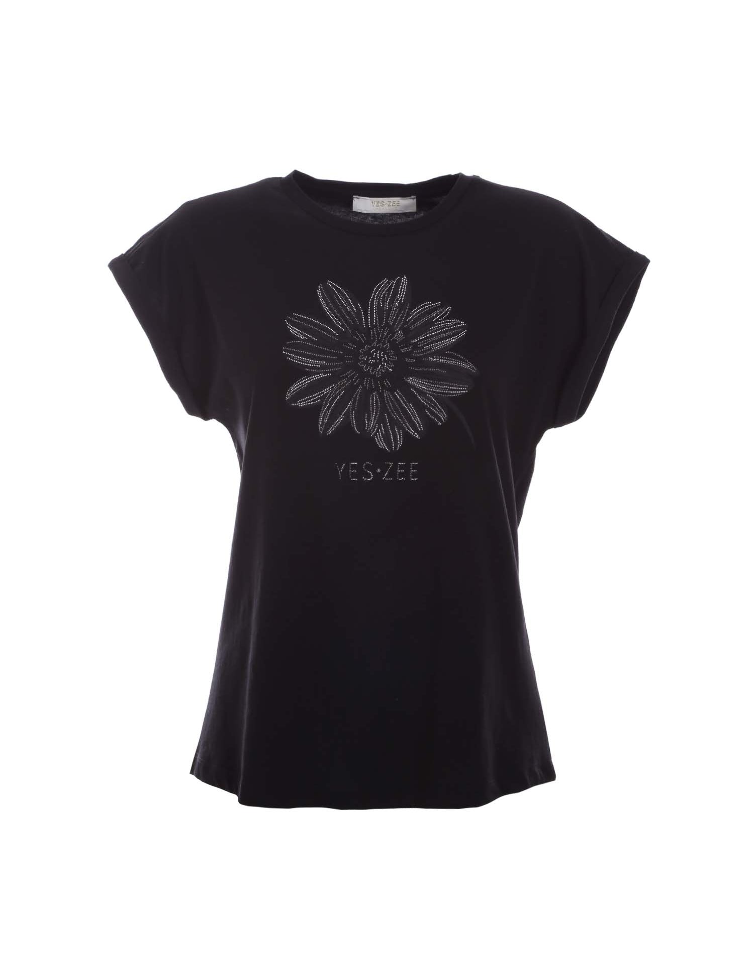 T-shirt Nero Yes-zee