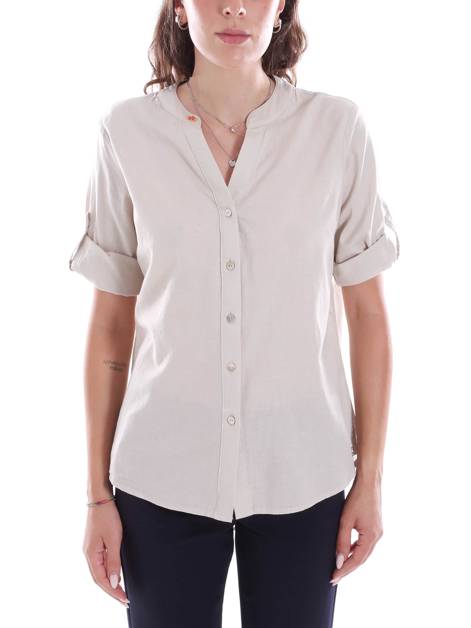 Camicie Beige Yes-zee