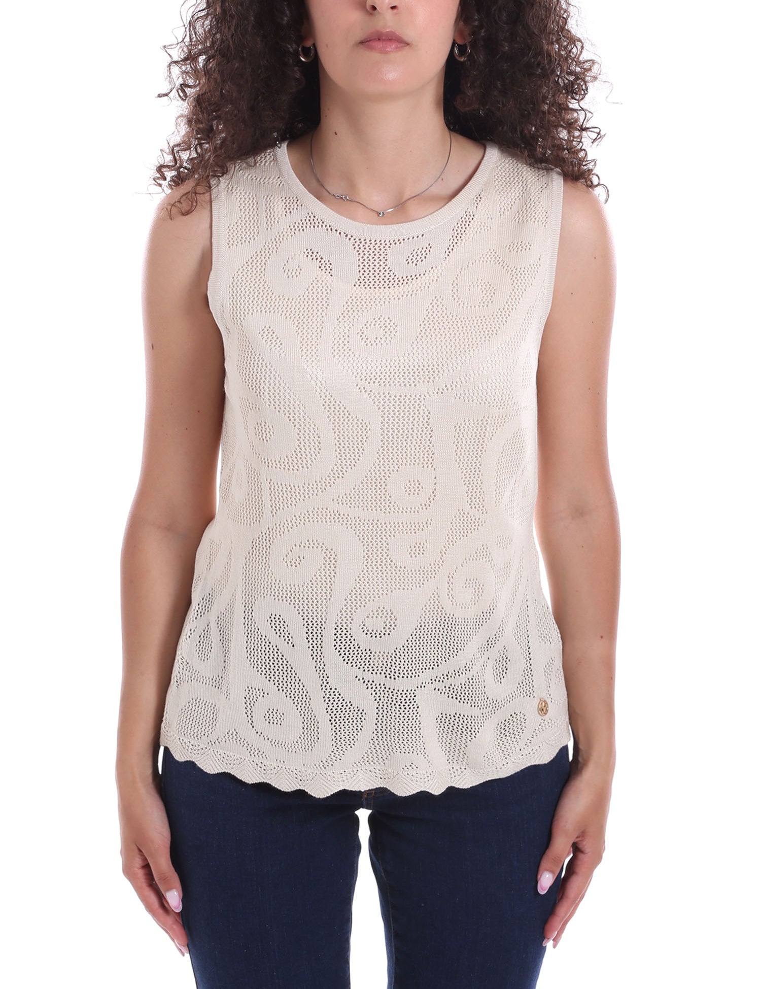 Top e canotte Beige Yes-zee