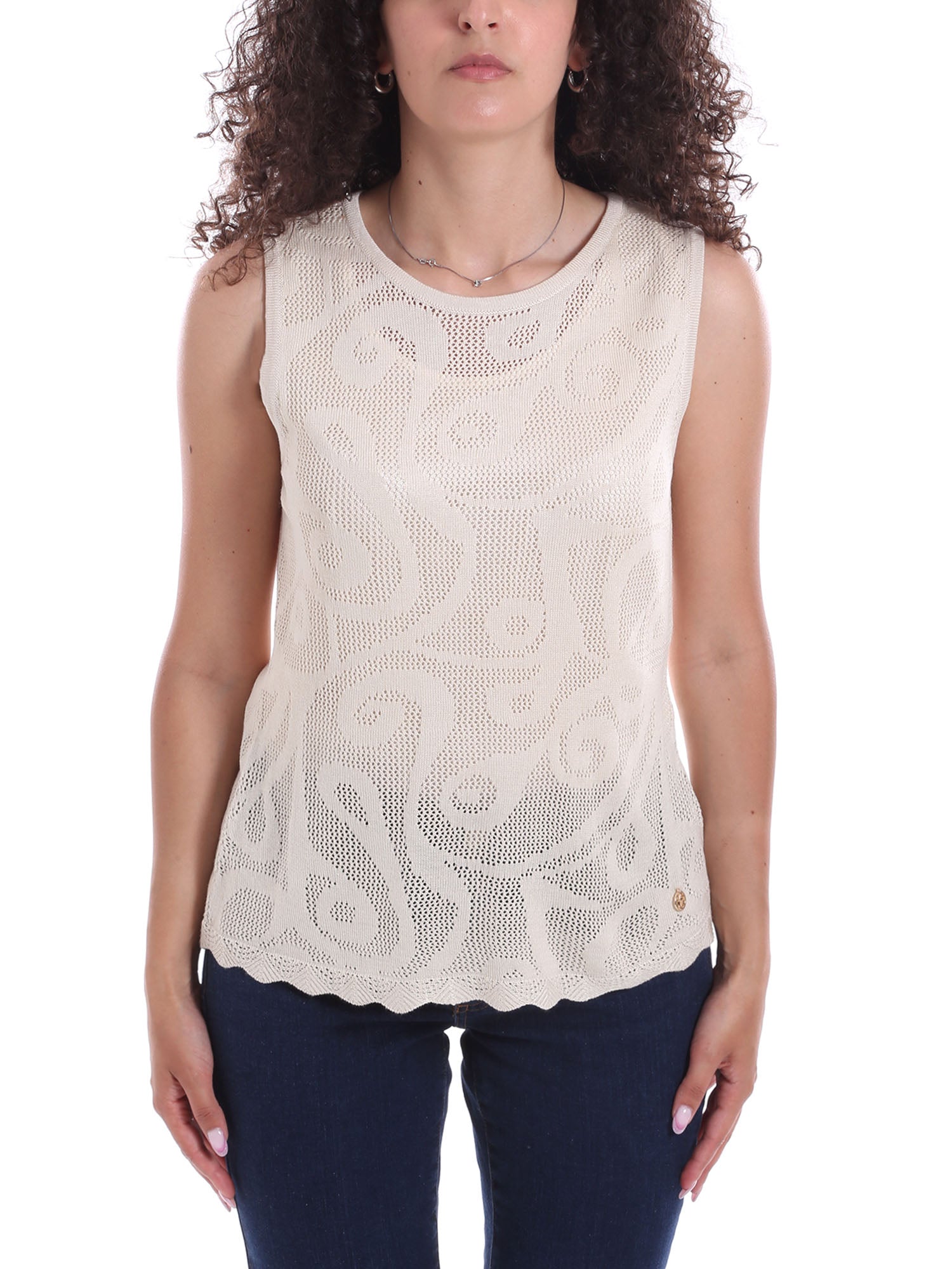 Top e canotte Beige Yes-zee