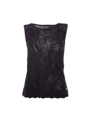 Top e canotte Nero Yes-zee