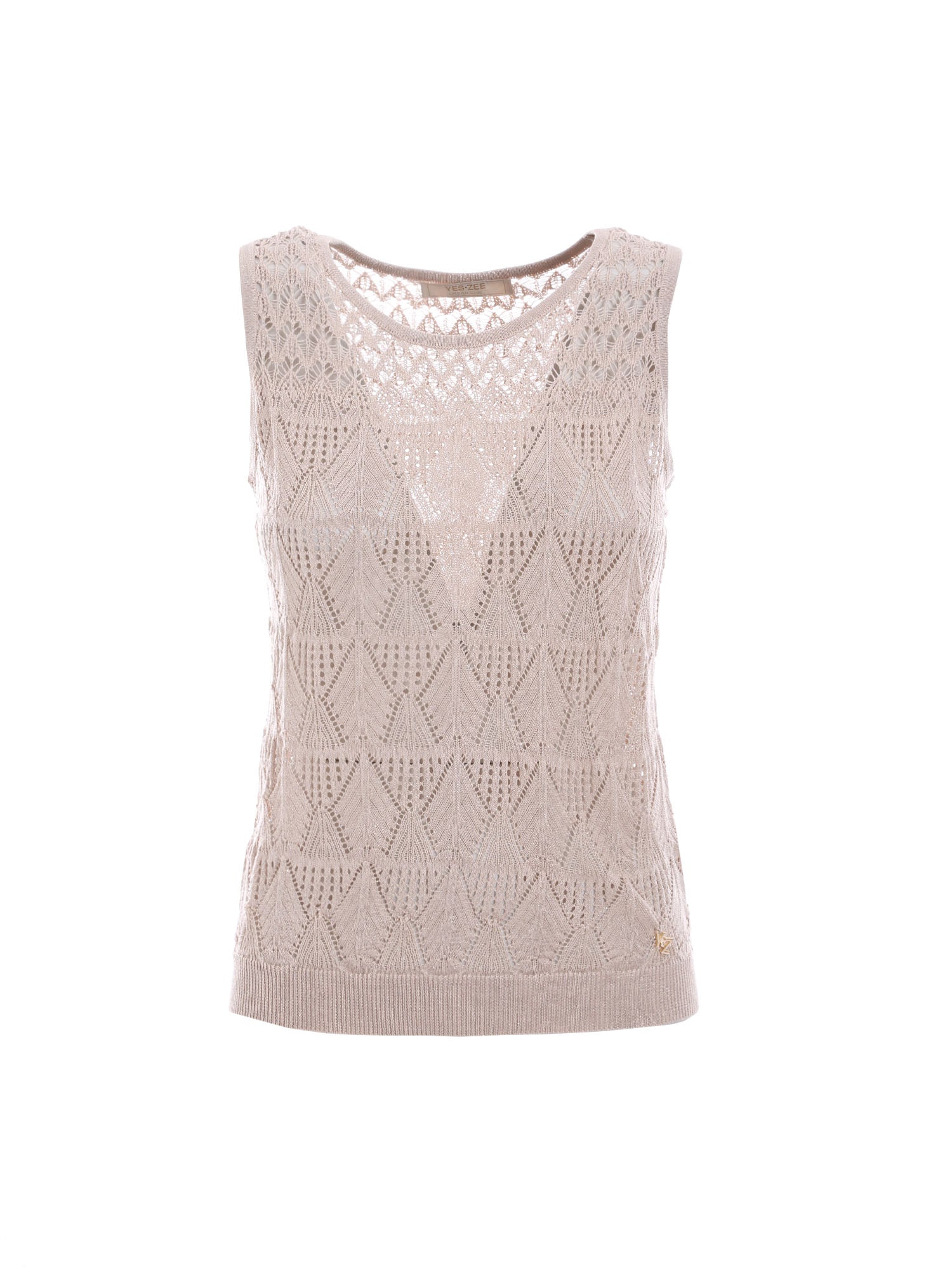Top e canotte Beige Yes-zee