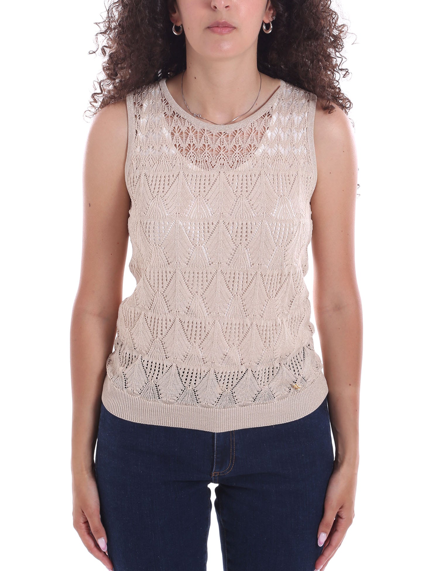 Top e canotte Beige Yes-zee