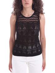 Top e canotte Nero Yes-zee