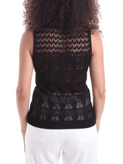 Top e canotte Nero Yes-zee