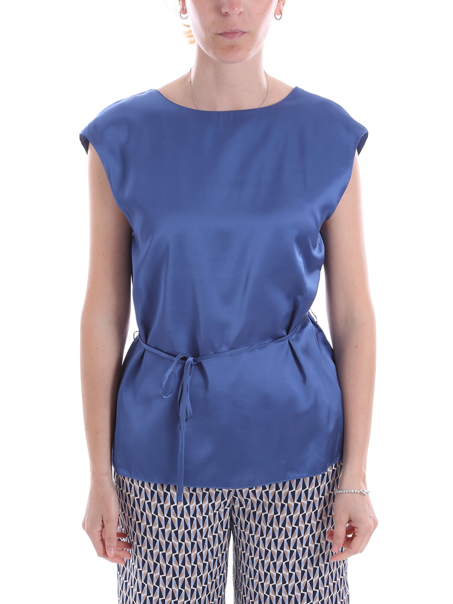 Bluse Blu Chiaro Yes-zee