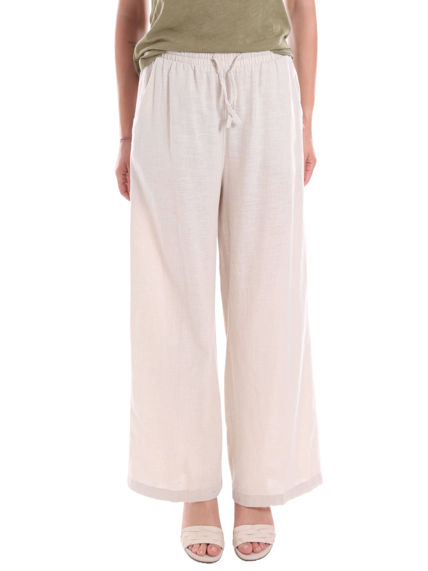 Pantaloni Beige Yes-zee