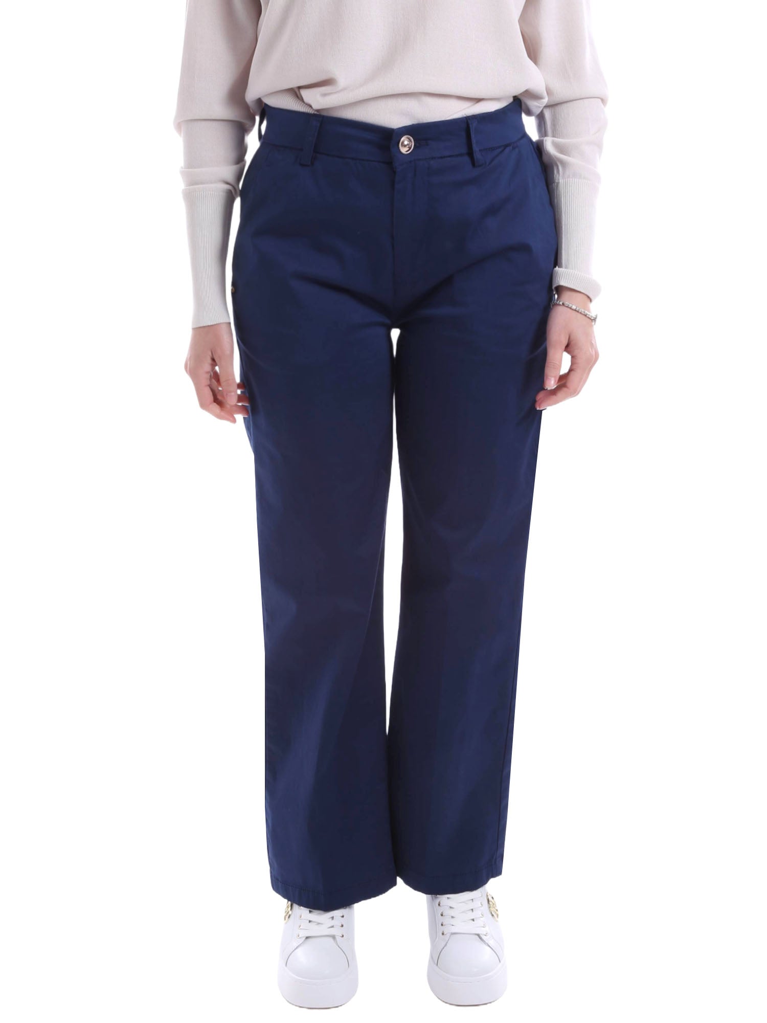Pantaloni Blu Yes-zee
