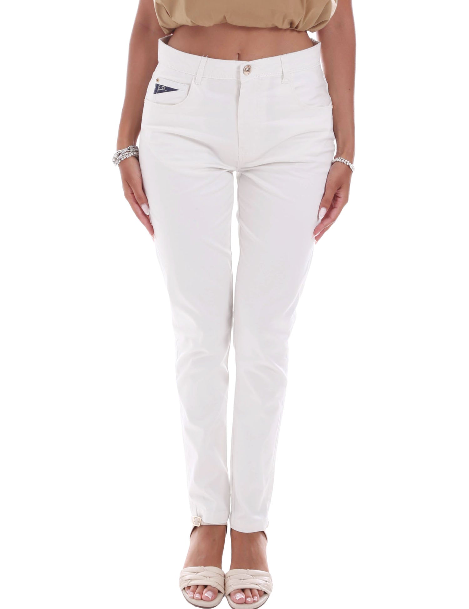 Pantaloni Bianco Yes-zee