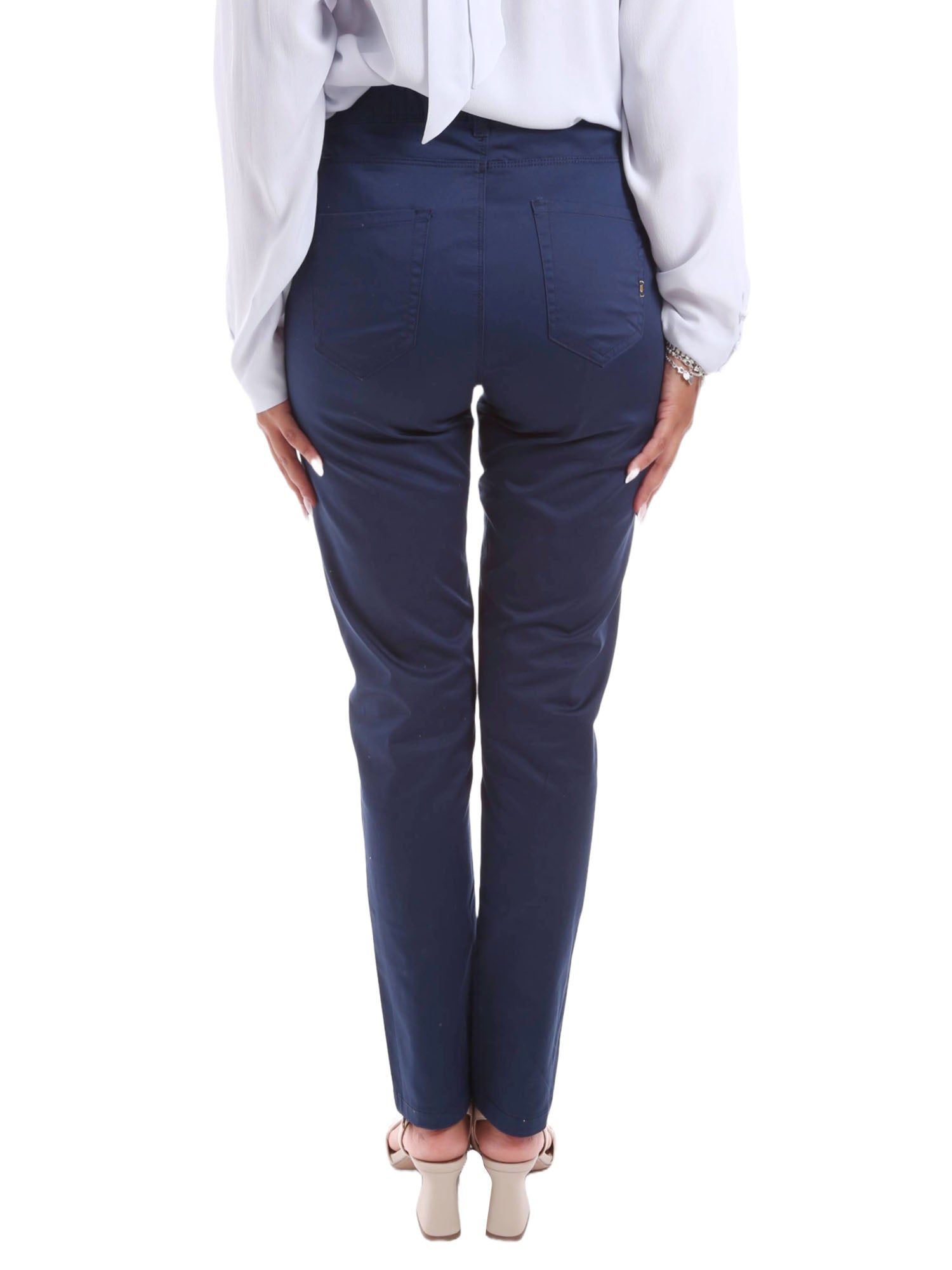 Pantaloni Blu Yes-zee