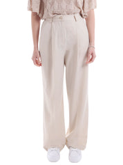 Pantaloni Beige Yes-zee