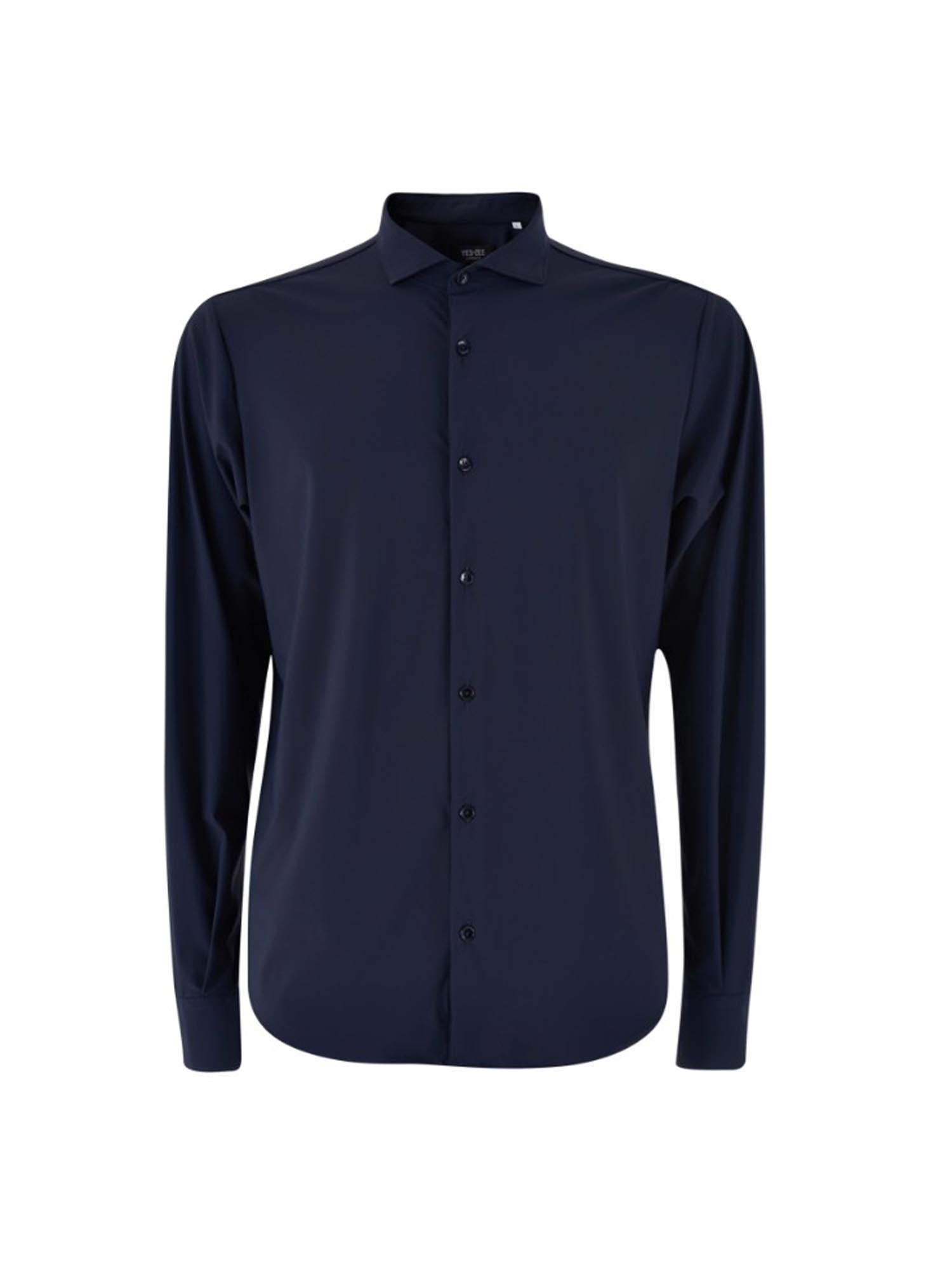 Camicie Blu Scuro Yes-zee