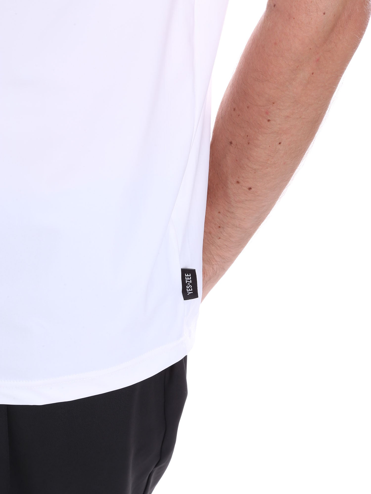 T-shirt Bianco Yes-zee