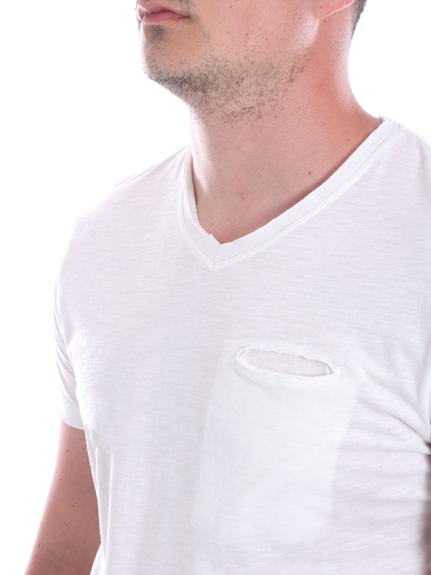 T-shirt Bianco Yes-zee