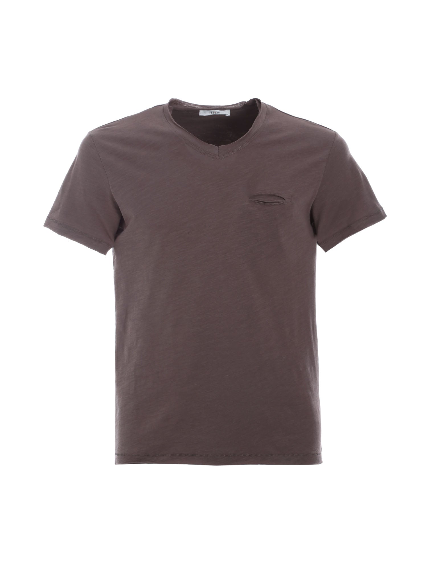 T-shirt Marrone Yes-zee
