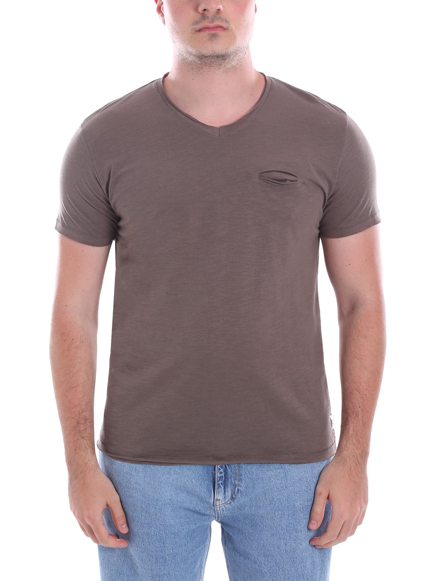 T-shirt Marrone Yes-zee