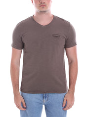 T-shirt Marrone Yes-zee