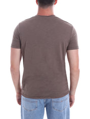 T-shirt Marrone Yes-zee