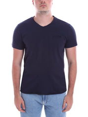 T-shirt Blu Scuro Yes-zee