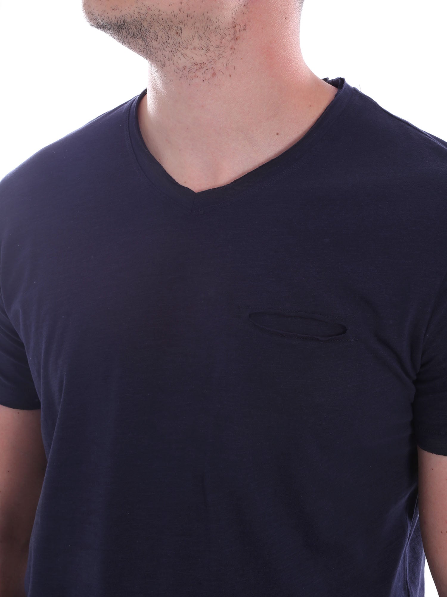 T-shirt Blu Scuro Yes-zee