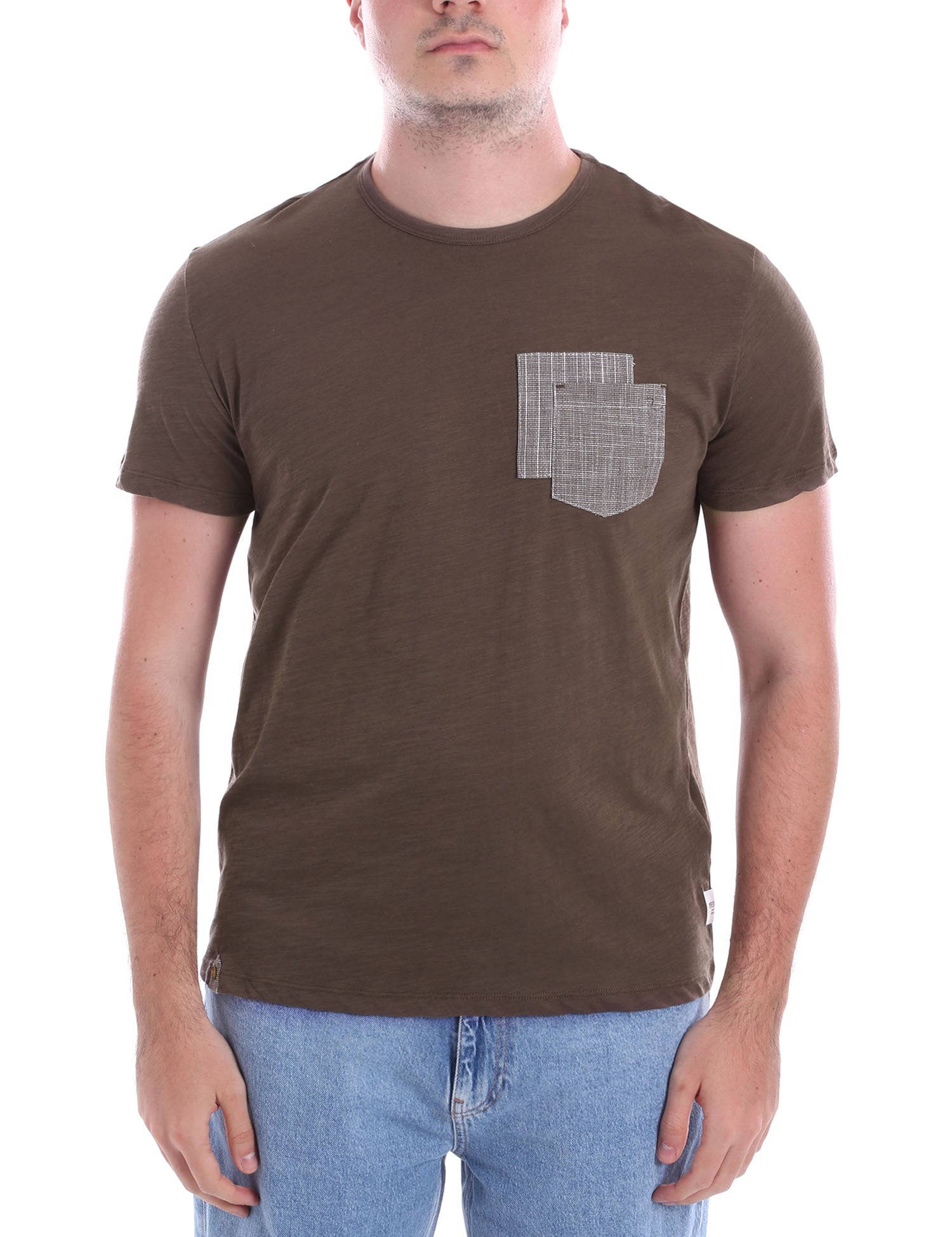 T-shirt Marrone Yes-zee