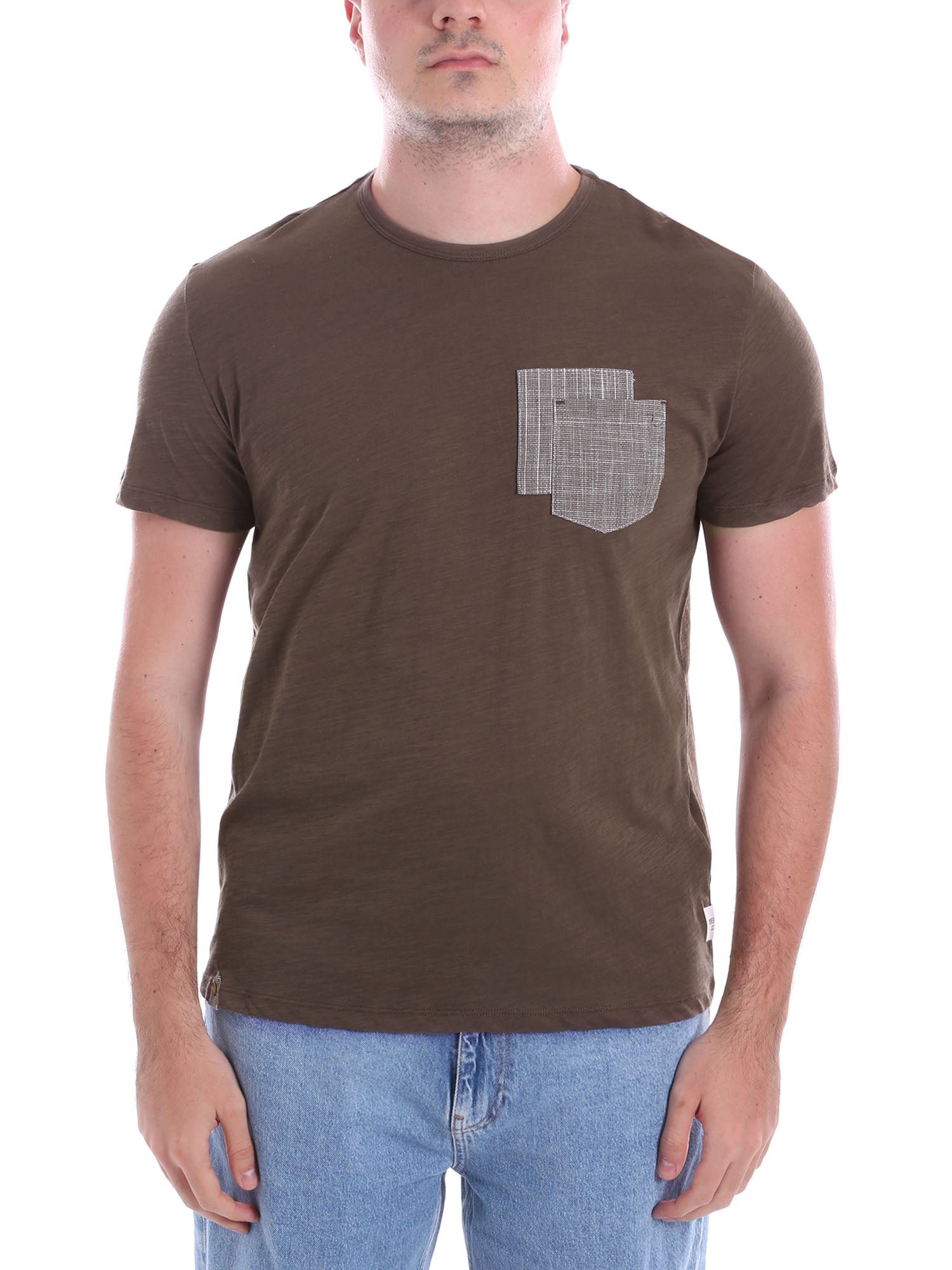 T-shirt Marrone Yes-zee