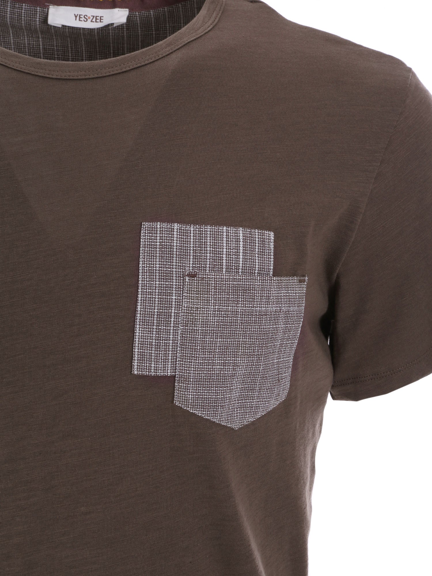 T-shirt Marrone Yes-zee