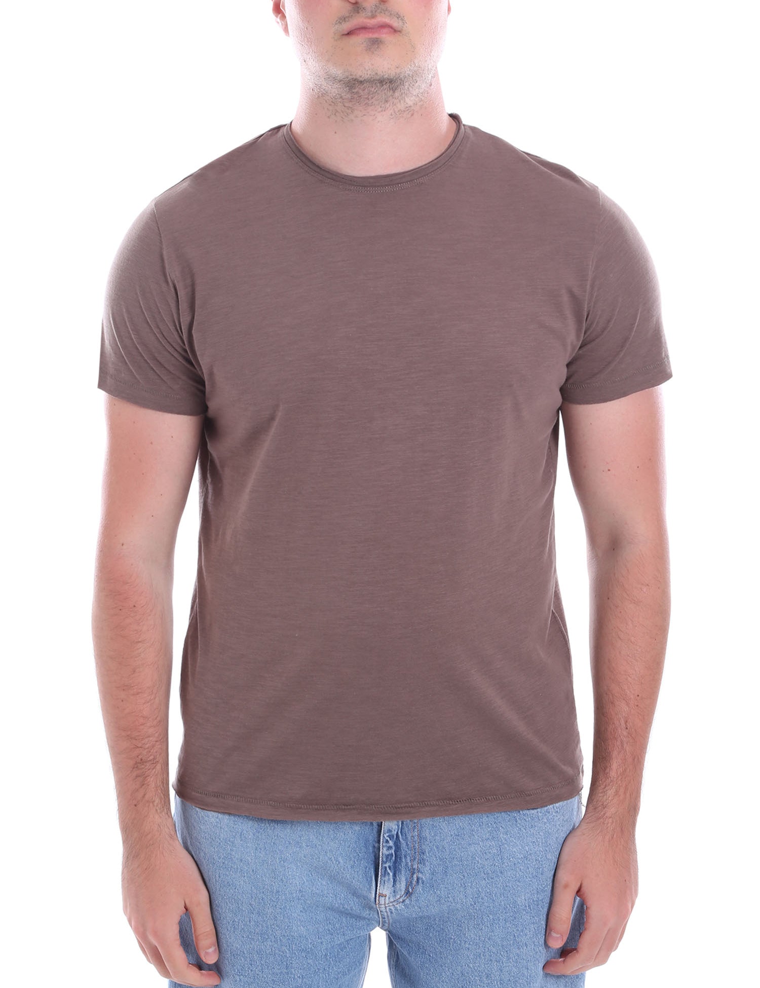 T-shirt Marrone Yes-zee