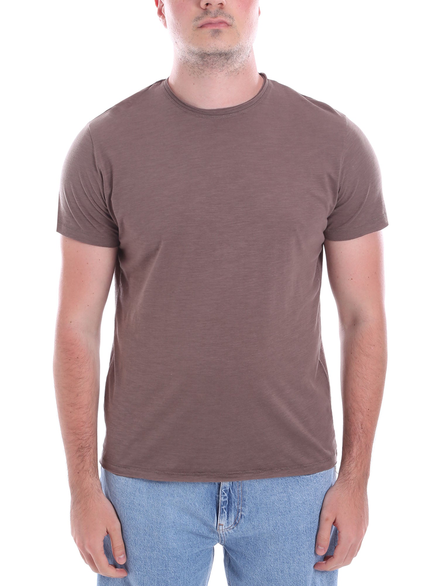 T-shirt Marrone Yes-zee