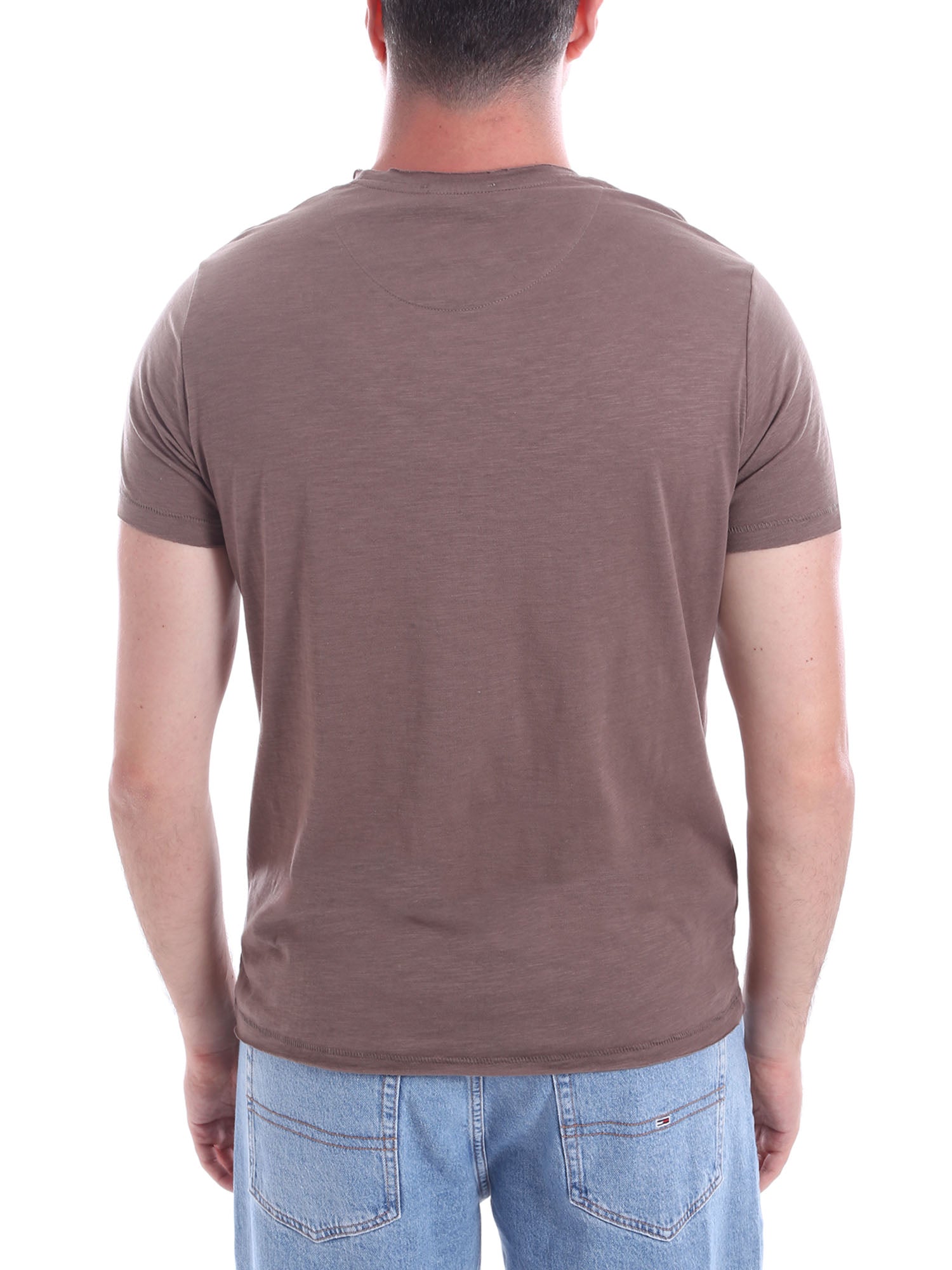 T-shirt Marrone Yes-zee