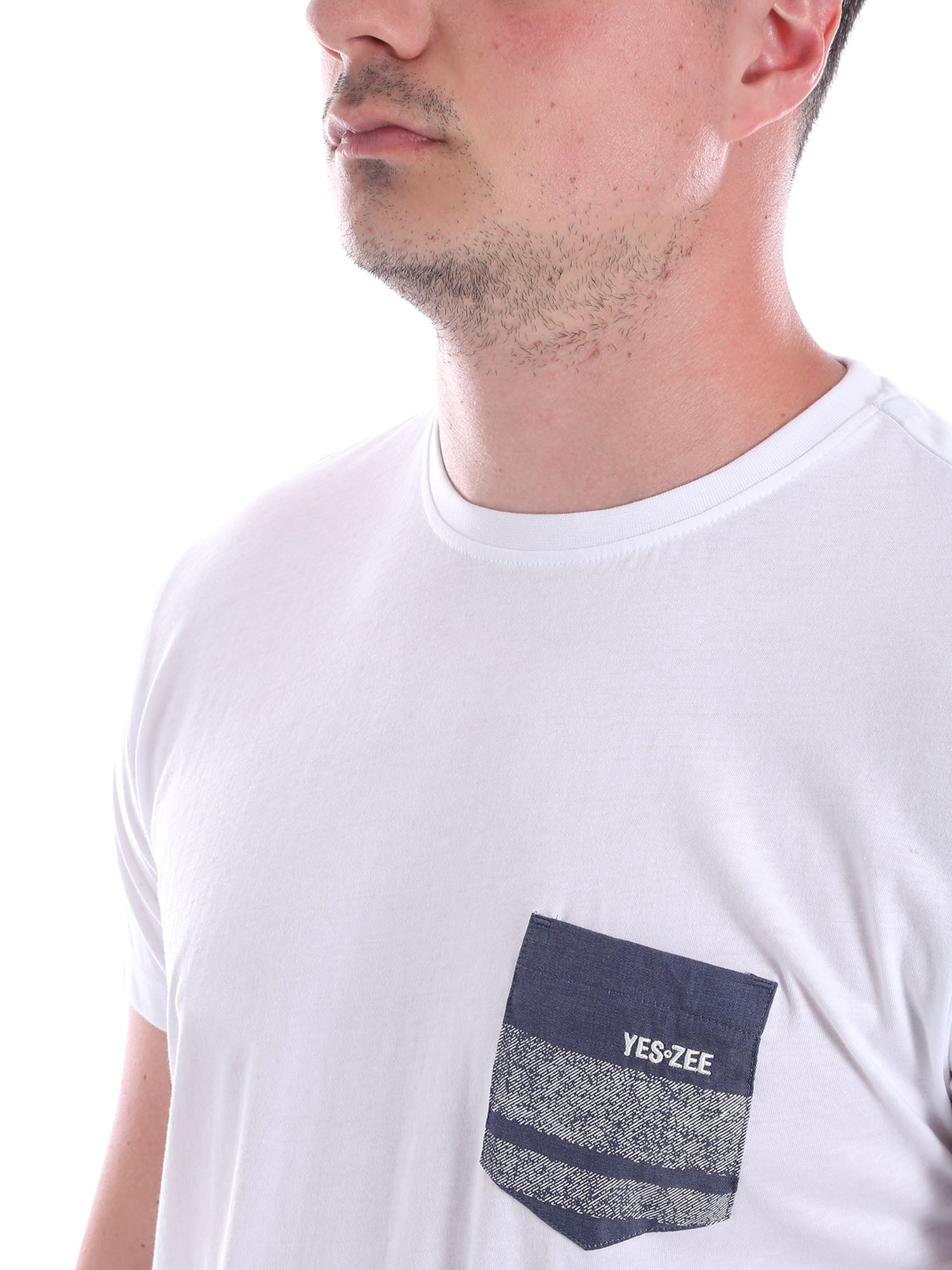 T-shirt Bianco Yes-zee