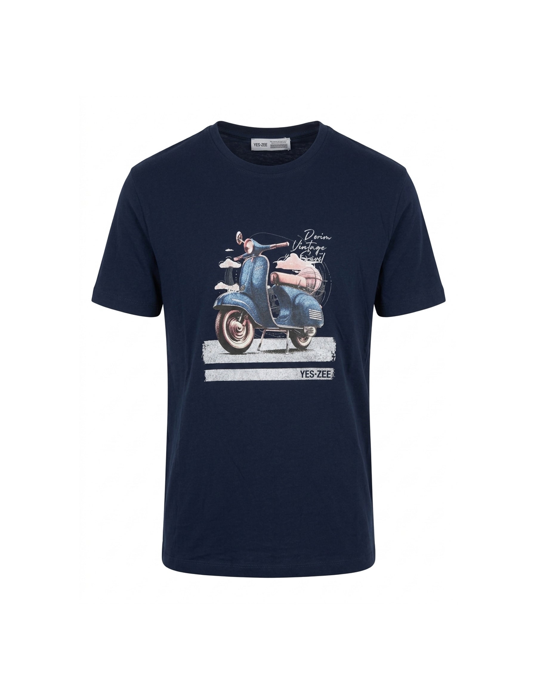 T-shirt Blu Yes-zee