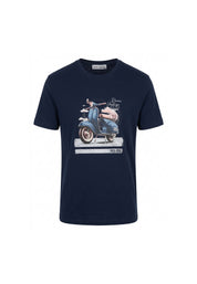 T-shirt Blu Yes-zee