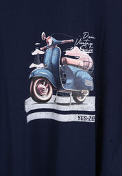 T-shirt Blu Yes-zee