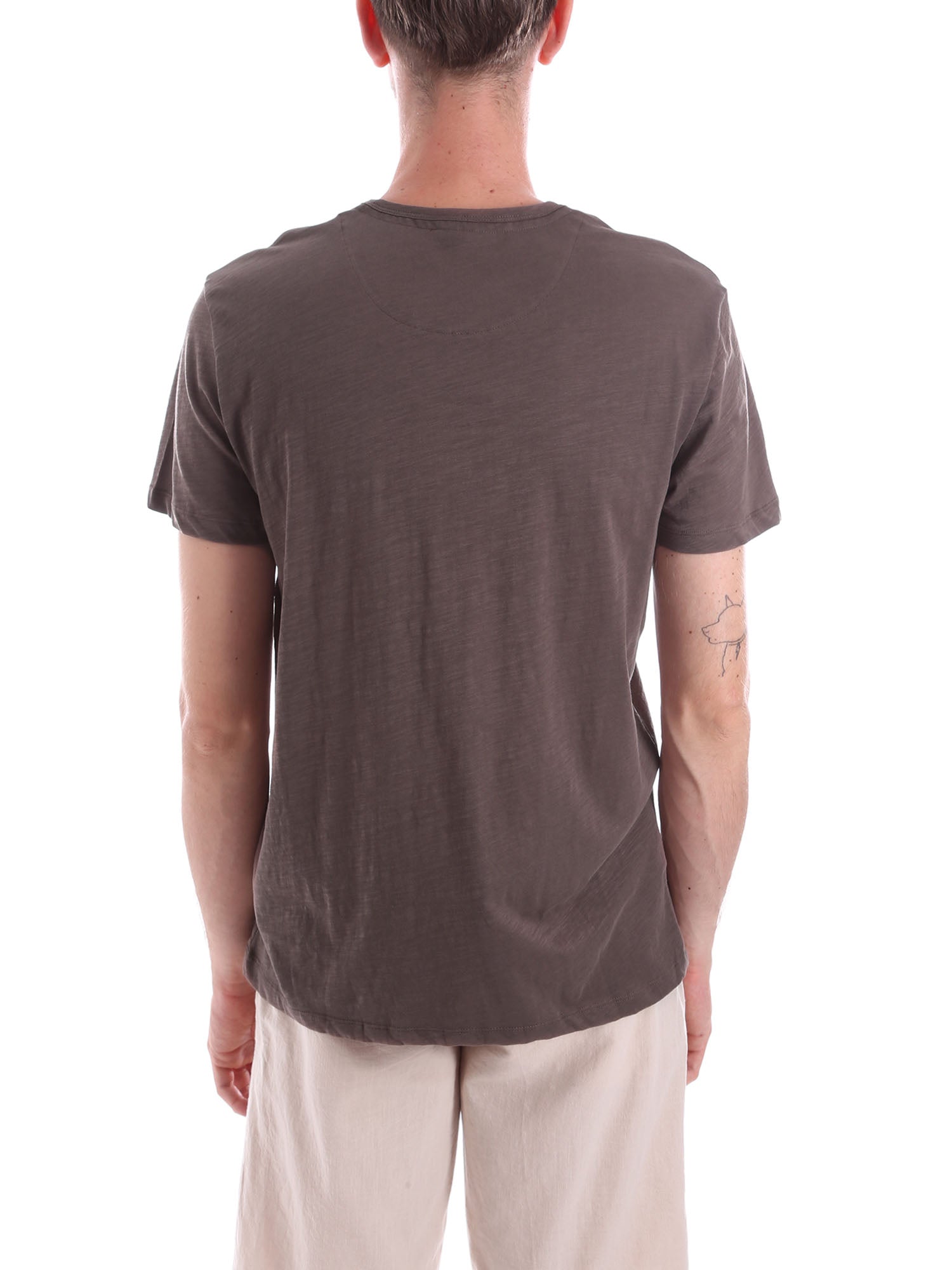 T-shirt Marrone Yes-zee