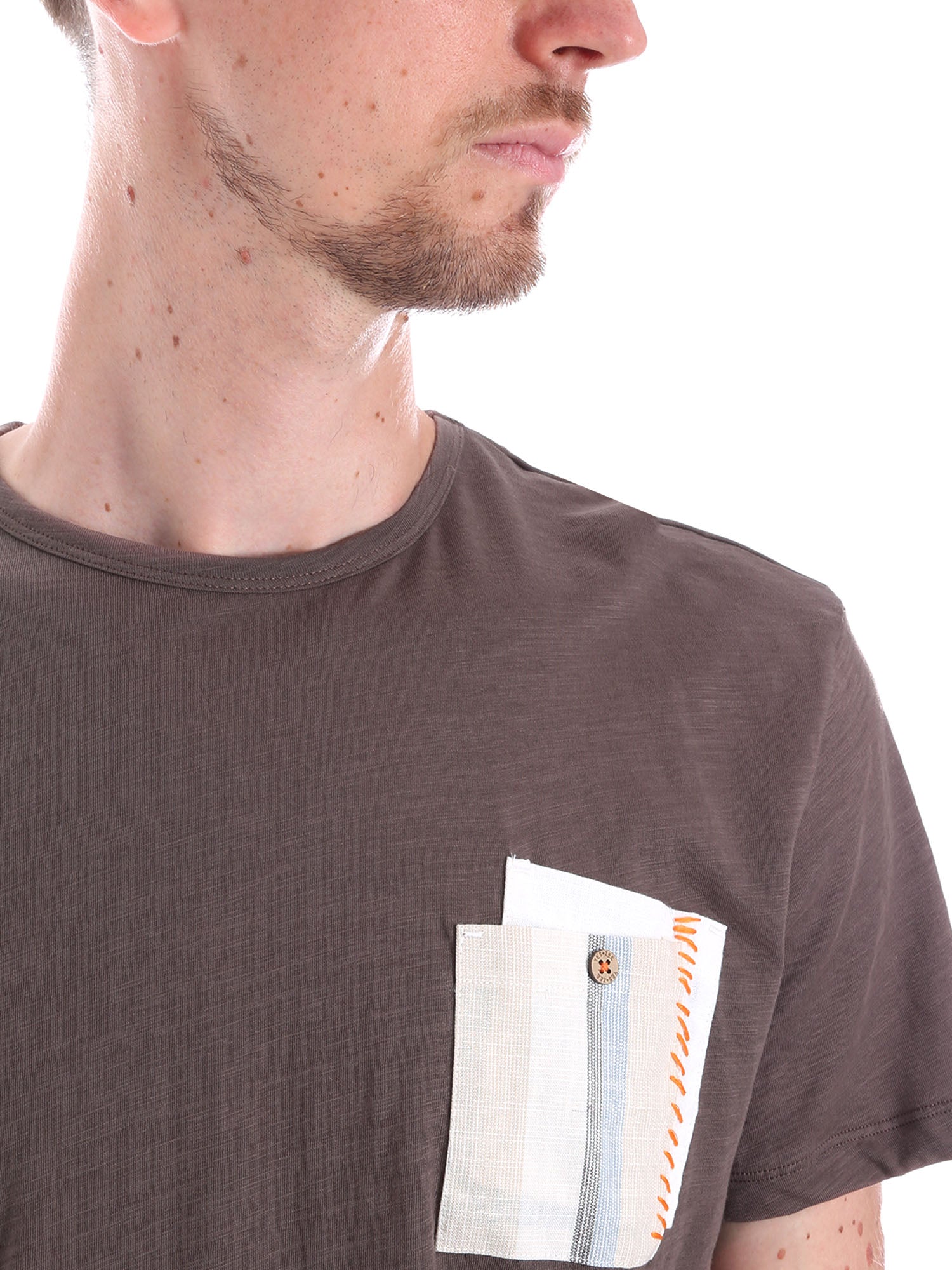 T-shirt Marrone Yes-zee