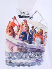 T-shirt Bianco Yes-zee