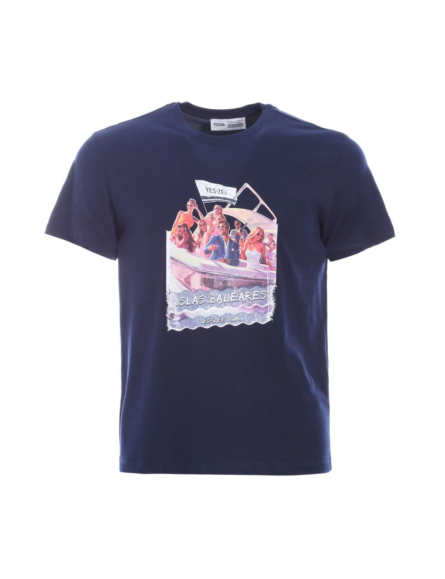 T-shirt Blu Yes-zee