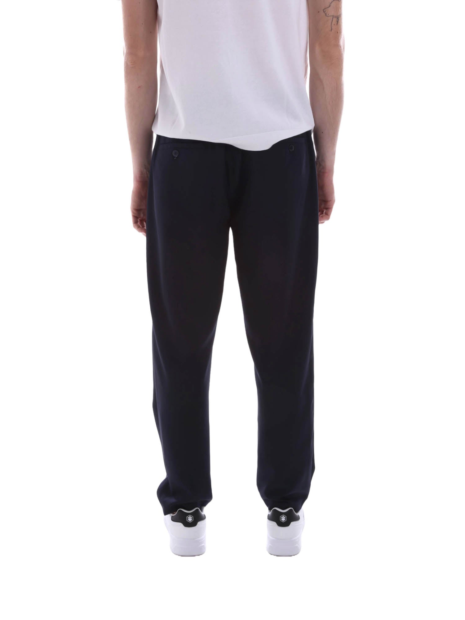 Pantaloni Blu Yes-zee