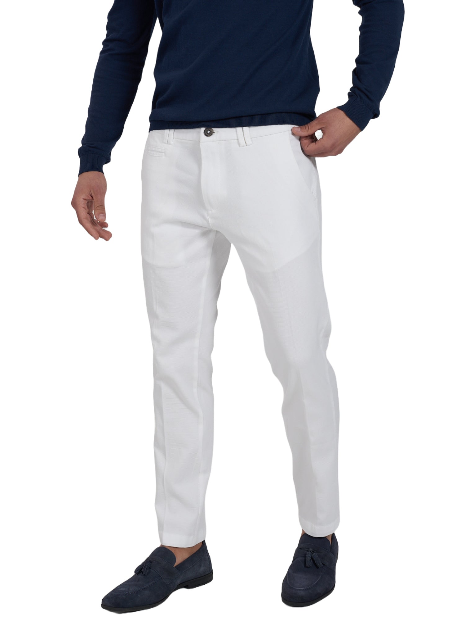 Pantaloni Bianco Yes-zee