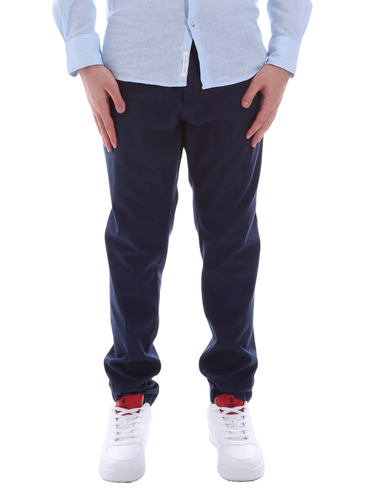 Pantaloni Blu Yes-zee