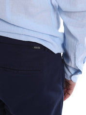 Pantaloni Blu Yes-zee