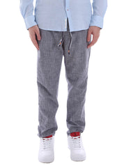 Pantaloni Blu Yes-zee