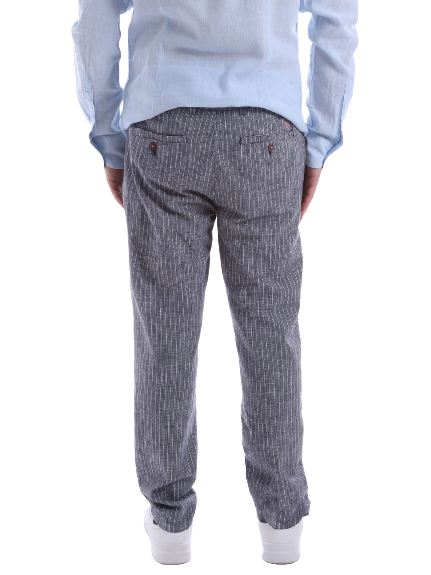 Pantaloni Blu Yes-zee