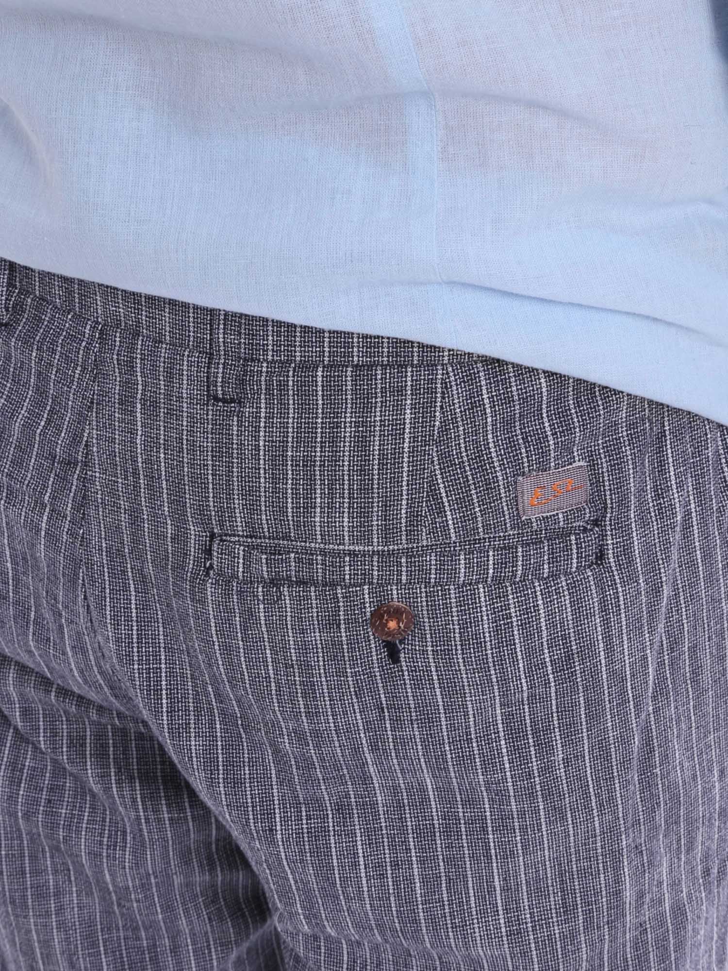 Pantaloni Blu Yes-zee