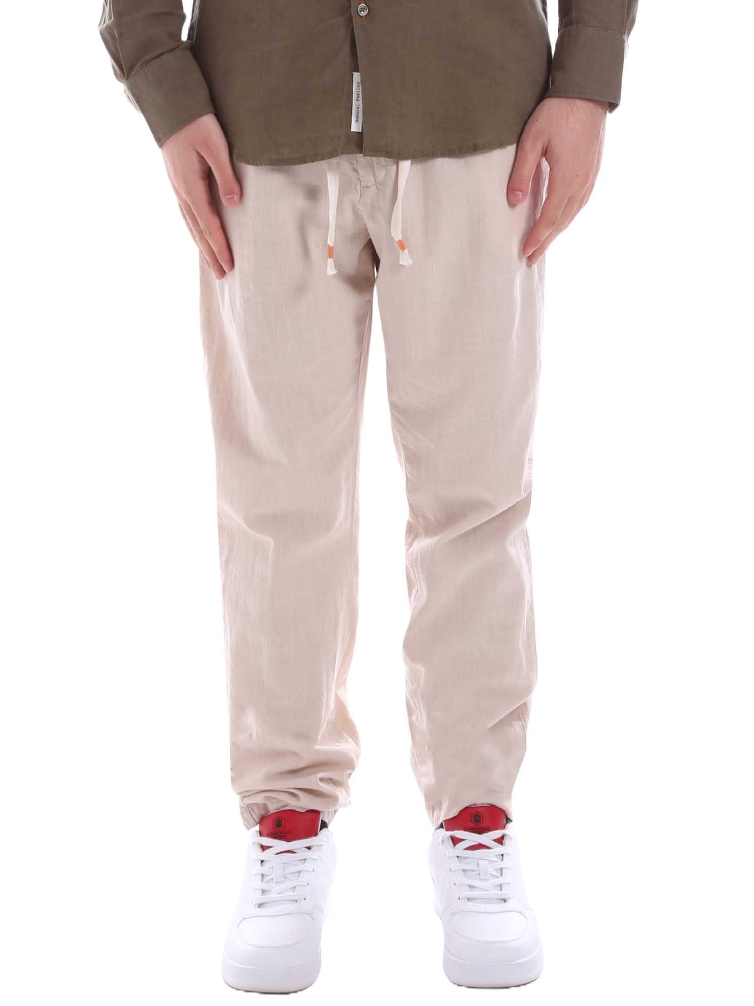 Pantaloni Beige Yes-zee